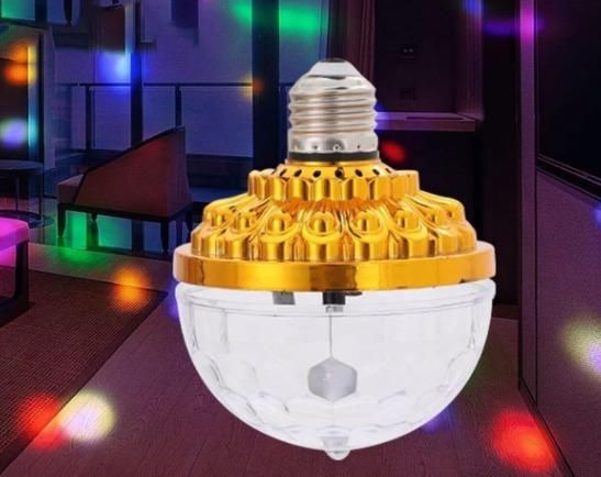 Rotating Magic Ball Light with Lamp Holder Set Decor